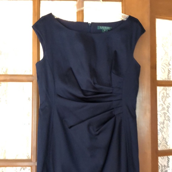 Lauren Ralph Lauren dark navy dress - Picture 2 of 5